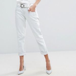 Agolde Isabel mid rise slim straight